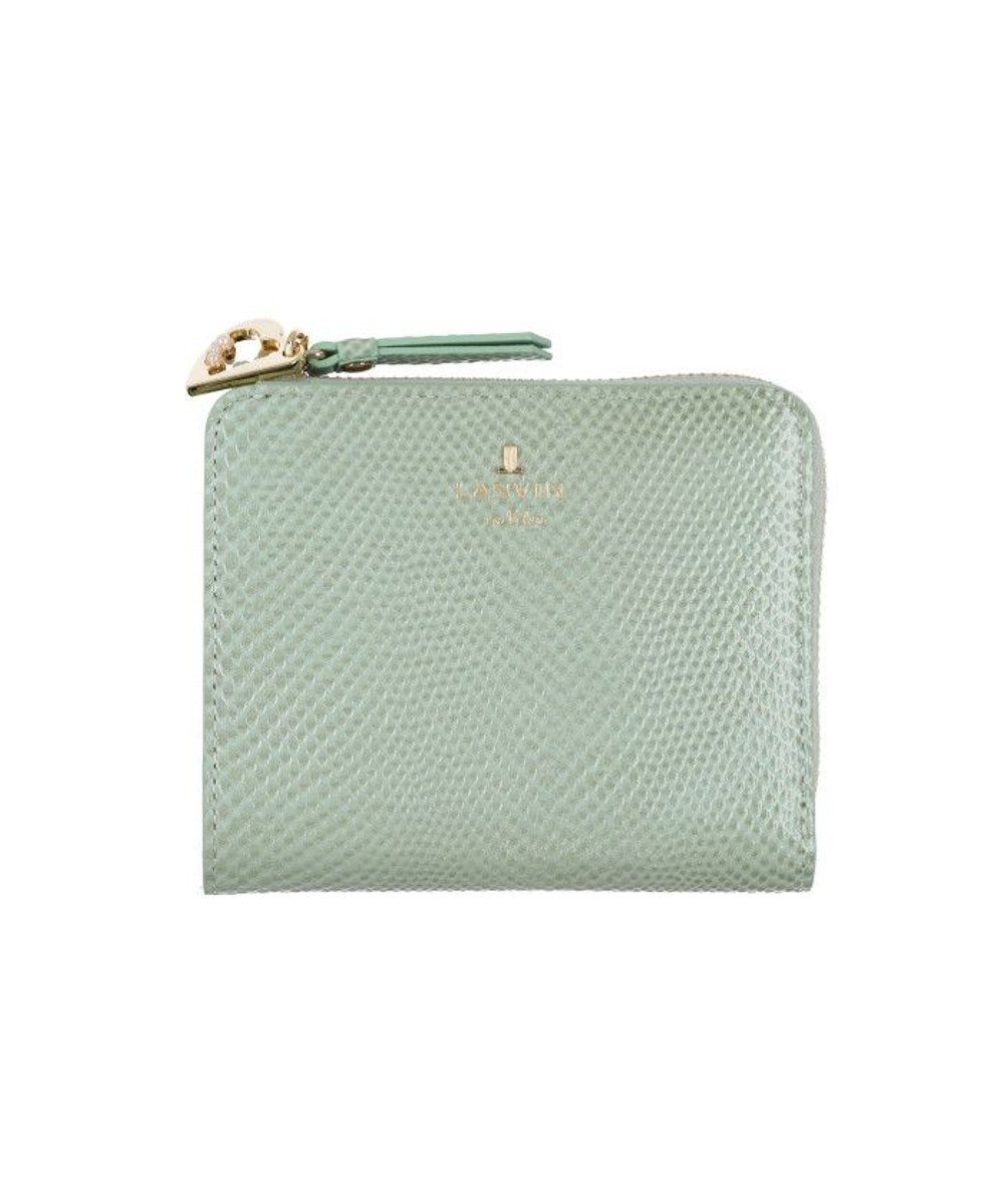 【ランバン オン ブルー/LANVIN en Bleu】のマゼンダ Lファスナー二つ折り財布 インテリア・キッズ・メンズ・レディースファッション・服の通販 founy(ファニー) 　ファッション　Fashion　レディースファッション　WOMEN　財布　Wallets　ラグジュアリー　Luxury　人気　Popularity　財布　Wallet　グリーン|ID: prp329100004537466 ipo3291000000032145197