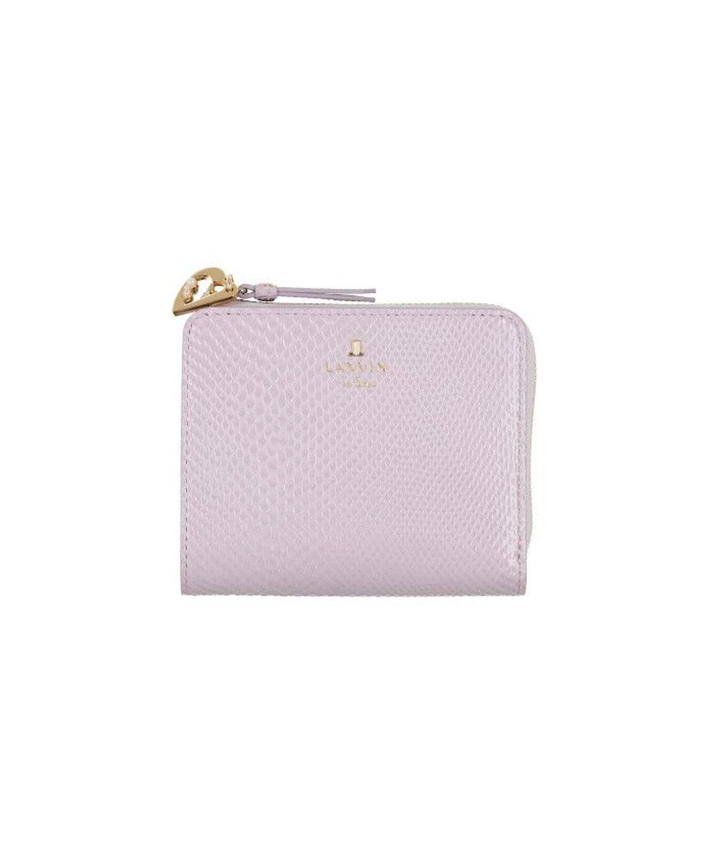 【ランバン オン ブルー/LANVIN en Bleu】のマゼンダ Lファスナー二つ折り財布 インテリア・キッズ・メンズ・レディースファッション・服の通販 founy(ファニー) 　ファッション　Fashion　レディースファッション　WOMEN　財布　Wallets　ラグジュアリー　Luxury　人気　Popularity　財布　Wallet　ライラック|ID: prp329100004537466 ipo3291000000032145202