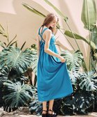 【三愛水着楽園/San-ai Resort】のマキシワンピース M 【San-ai Resort(サンアイリゾート)】 人気、トレンドファッション・服の通販 founy(ファニー) ファッション Fashion レディースファッション WOMEN ワンピース Dress マキシワンピース Maxi Dress おすすめ Recommend ギャザー Gather ストレッチ Stretch ビーチ Beach ポケット Pocket マキシ Maxi リラックス Relax 夏 Summer S/S・春夏 Ss・Spring/Summer A/W・秋冬 Aw・Autumn/Winter・Fw・Fall-Winter thumbnail ブルー|ID: prp329100004537471 ipo3291000000032063640