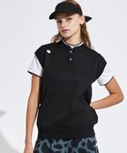 【ピーダブリュサーキュラス/PW CIRCULUS】の【WOMEN】バックメッシュ ニットベスト ブラック系|ID: prp329100004537499 ipo3291000000032336559