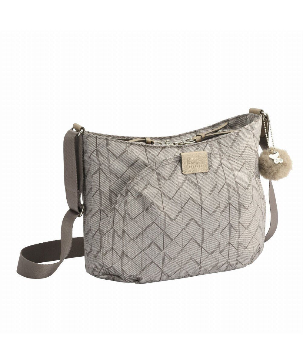【エースバッグズアンドラゲッジ/ACE BAGS & LUGGAGE】のKanana project KM-2 ショルダーバッグ 6L 68712 カナナ カナナプロジェクト インテリア・キッズ・メンズ・レディースファッション・服の通販 founy(ファニー) 　ファッション　Fashion　レディースファッション　Fashion for Women　傘　Umbrella, Parasol　軽量　Lightweight, Ultra Light　スマート　Smart, Elegant　セットアップ　Set-Up, Coordinated Outfit　チャーム　Charm, Pendant　トラベル　Travel, Travel Gear　ハンカチ　Handkerchief, Hanky　フォルム　Silhouette, Form　フロント　Front, Front Design　プリント　Print, Printed Pattern　ポケット　Pocket, Pocket Detail　リュック　Backpack, Rucksack　再入荷　Restock / Back in Stock　おすすめ　Recommended / Our Picks　旅行　Travel　スーツケース キャリーケース　Suitcase / Carry Case　グレージュ|ID: prp329100004537504 ipo3291000000032978484