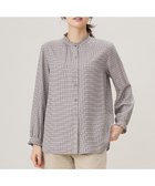 【ジェイ プレス/J.PRESS】の【洗える】サイロチェック&ストライプ ブラウス モノトーンチェック系|ID: prp329100004537506 ipo3291000000033643045