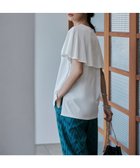 【アイシービー/iCB】の【接触冷感・UVケア・洗える】 ハイツイストスムース ケープデザインカットソー オフホワイト系|ID: prp329100004537512 ipo3291000000033488340