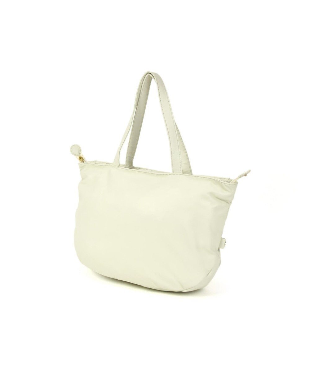 【ツモリチサト キャリー/tsumori chisato CARRY】のライトラム トートバッグ 軽量 シンプル しっとりとした手触り インテリア・キッズ・メンズ・レディースファッション・服の通販 founy(ファニー) 　ファッション　Fashion　レディースファッション　Fashion for Women　バッグ　Bags　シンプル　Simple, Minimal　軽量　Lightweight, Ultra Light　ホワイト|ID: prp329100004537513 ipo3291000000033529195