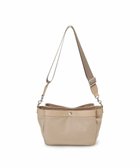 【トプカピ/TOPKAPI】の【Breath TOPKAPI】防水ナイロン レザーコンビ ショルダーバッグ ベージュ|ID: prp329100004537519 ipo3291000000032575355