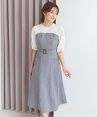 【フェルゥ/Feroux】のドッキング風ワンピース 人気、トレンドファッション・服の通販 founy(ファニー) ファッション Fashion レディースファッション WOMEN ワンピース Dress 春 Spring 秋 Autumn/Fall サンダル Sandals シャンブレー Chambray シャーリング Shirring シンプル Simple ジャケット Jacket ジョーゼット Georgette スニーカー Sneakers スリーブ Sleeve ドッキング Docking バルーン Balloon ビスチェ Bustier フィット Fit S/S・春夏 Ss・Spring/Summer おすすめ Recommend 夏 Summer エレガント 上品 Elegant ビジネス 仕事 通勤 Business thumbnail ライトグレー系|ID: prp329100004537535 ipo3291000000032147773