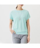 【ジェイ プレス/J.PRESS】の【洗える】レーヨンエリートストレッチ フレンチスリーブ ニット ミント系|ID: prp329100004537575 ipo3291000000032064232