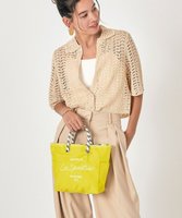【レスポートサック/LeSportsac】のMEDIUM 2 WAY TOTE/2WAYプリムローズイエロースクリプト 人気、トレンドファッション・服の通販 founy(ファニー) ファッション Fashion レディースファッション WOMEN バッグ Bag イエロー Yellow 軽量 Lightweight シンプル Simple ストライプ Stripe スマホ Smartphone トラベル Travel プリント Print ボックス Box ポケット Pocket リバーシブル Reversible おすすめ Recommend 旅行 Travel ビジネス 仕事 通勤 Business |ID:prp329100004537584