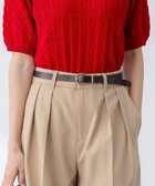 【組曲/KUMIKYOKU】のツイストバックルレザーベルト 人気、トレンドファッション・服の通販 founy(ファニー) ファッション Fashion レディースファッション Fashion for Women バッグ Bags ベルト&ウエストマーク Belts & Waist Accessories アンティーク Antique-Inspired シンプル Simple, Minimal ツイスト Tweed, Tweed Fabric ビジネス 仕事 通勤 Business / Work / Commuting ベーシック Basic, Essential メタル Metal, Metal Parts thumbnail ブラウン系|ID: prp329100004537585 ipo3291000000033710886