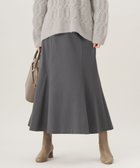 【自由区/JIYU-KU】の【セットアップ対応・洗える】エアーポンチ スカート チャコール|ID: prp329100004537603 ipo3291000000032064377