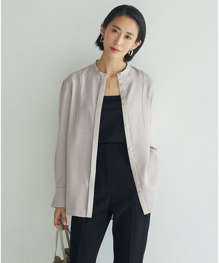 【アイシービー/iCB】の【接触冷感・UVケア・速乾・洗える】 FluidBackSatin シャツブラウス インテリア・キッズ・メンズ・レディースファッション・服の通販 founy(ファニー) https://founy.com/ ファッション Fashion レディースファッション Fashion for Women トップス・カットソー Cut & Sew Tops シャツ・ブラウス・オフィスカジュアル Elegant Blouses & Button-Ups 春 Spring 洗える Machine Washable カフス Cuff Design 今季 This Season, Current Season サテン Satin, Glossy Fabric シンプル Simple, Minimal 人気 Popular, Best Seller S/S・春夏 SS, Spring/Summer, Warm Season 再入荷 Restock / Back in Stock 夏 Summer 2024年 2024 2024春夏・S/S Spring/Summer 2024 SS24 |ID: prp329100004537614 ipo3291000000032641580