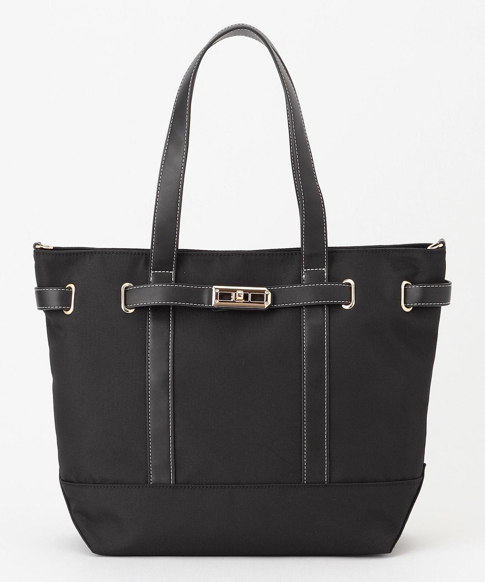 【ラ バガジェリー/LA BAGAGERIE】のベルテッド2WAYトート インテリア・キッズ・メンズ・レディースファッション・服の通販 founy(ファニー) ファッション Fashion レディースファッション Fashion for Women バッグ Bags スマート Smart, Elegant ベーシック Basic, Essential ポケット Pocket, Pocket Detail ラップ Wrap, Wrap Design レオパード Leopard, Animal Print 定番 Standard, Basic Item ビジネス 仕事 通勤 Business / Work / Commuting ブラック|ID: prp329100004537627 ipo3291000000033673473