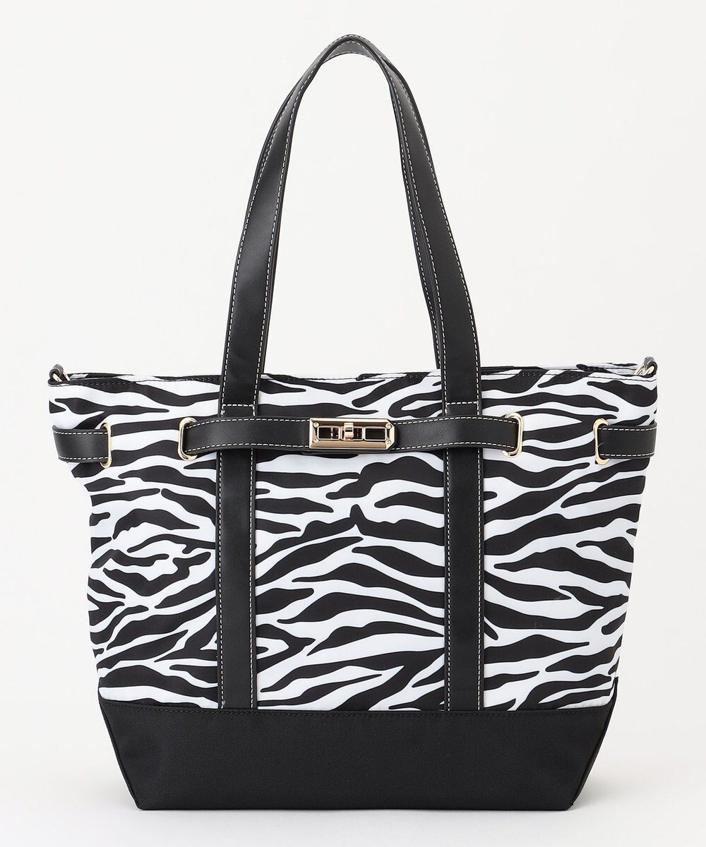 【ラ バガジェリー/LA BAGAGERIE】のベルテッド2WAYトート インテリア・キッズ・メンズ・レディースファッション・服の通販 founy(ファニー) ファッション Fashion レディースファッション Fashion for Women バッグ Bags スマート Smart, Elegant ベーシック Basic, Essential ポケット Pocket, Pocket Detail ラップ Wrap, Wrap Design レオパード Leopard, Animal Print 定番 Standard, Basic Item ビジネス 仕事 通勤 Business / Work / Commuting ゼブラ|ID: prp329100004537627 ipo3291000000033673475