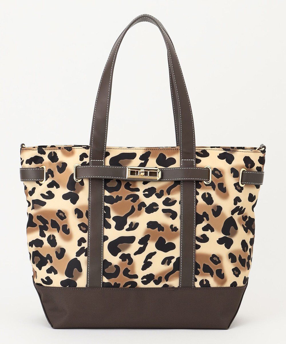 【ラ バガジェリー/LA BAGAGERIE】のベルテッド2WAYトート インテリア・キッズ・メンズ・レディースファッション・服の通販 founy(ファニー) ファッション Fashion レディースファッション Fashion for Women バッグ Bags スマート Smart, Elegant ベーシック Basic, Essential ポケット Pocket, Pocket Detail ラップ Wrap, Wrap Design レオパード Leopard, Animal Print 定番 Standard, Basic Item ビジネス 仕事 通勤 Business / Work / Commuting レオパード|ID: prp329100004537627 ipo3291000000033673477