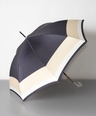 【アウロラ/AURORA】のJILL STUART ジル スチュアート バイカラー柄 ジャンプ式耐風雨傘(長傘) ネイビー|ID: prp329100004537658 ipo3291000000033514064