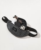 【23区 ゴルフ/NIJYUSANKU GOLF】の【UNISEX】モノグラムボディバッグ ペットボトルも入る!タウンユースにもおすすめ ブラック系5|ID: prp329100004537688 ipo3291000000032064785
