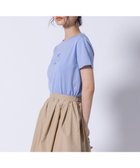 【トッカ/TOCCA】のHALLMARK FLOCKY LOGO TEE Tシャツ 人気、トレンドファッション・服の通販 founy(ファニー) ファッション Fashion レディースファッション Fashion for Women トップス・カットソー Cut & Sew Tops シャツ・ブラウス・オフィスカジュアル Elegant Blouses & Button-Ups ロングTシャツ・Tシャツ Longline T-Shirts & Tees カットソー・ベーシックTシャツ Cut-and-Sewn Tops / Stretch Tees & Basics 2025年 2025 2025春夏・S/S Spring/Summer 2025 SS25 おすすめ Recommended / Our Picks カットソー Cut and Sewn Top トレンド Trend, Trending Now プリント Print, Printed Pattern ベルベット Velvet, Velvety 今季 This Season, Current Season 夏 Summer 定番 Standard, Basic Item 春 Spring S/S・春夏 SS, Spring/Summer, Warm Season thumbnail ブルー系|ID: prp329100004537722 ipo3291000000033630621