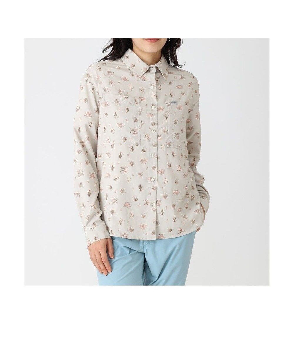 【コロンビア/Columbia】のColumbia/ ウィメンズシルバーリッジユーティリティパターンロングスリーブシャツ /コロンビア インテリア・キッズ・メンズ・レディースファッション・服の通販 founy(ファニー) 　ファッション　Fashion　レディースファッション　WOMEN　トップス・カットソー　Tops/Tshirt　シャツ/ブラウス　Shirts/Blouses　シルバー　Silver　スタンダード　Standard　チェック　Check　長袖　Long Sleeve　フロント　Front　プリント　Print　ポケット　Pocket　メッシュ　Mesh　メンズ　Mens　ロング　Long　A/W・秋冬　Aw・Autumn/Winter・Fw・Fall-Winter　S/S・春夏　Ss・Spring/Summer　再入荷　Restock/Back In Stock/Re Arrival　おすすめ　Recommend　夏　Summer　Dark Stone Deserted|ID: prp329100004537724 ipo3291000000032270354