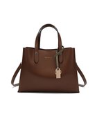 【スタイルコード/STYLE CODE】の【MERCURYDUO/マーキュリーデュオ】両アオリポケットサイド配色大開き開口 超軽量ハンドバッグ キーチャーム付 ダークブラウン|ID: prp329100004537743 ipo3291000000034178001