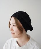 【石田製帽/ISHIDASEIBOU】の【洗濯機可】オーガニックコットン アラン編みベレー 人気、トレンドファッション・服の通販 founy(ファニー) ファッション Fashion レディースファッション WOMEN 帽子 Hats 吸水 Water Absorption シンプル Simple 人気 Popularity フォルム Form ベーシック Basic 帽子 Hat thumbnail ブラック|ID: prp329100004537792 ipo3291000000032229699