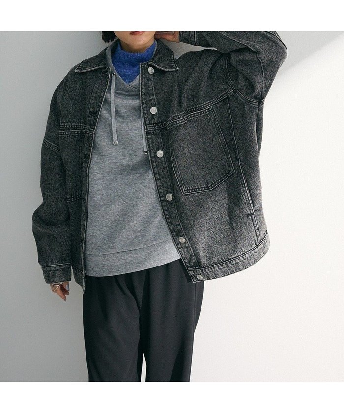 【グリーンパークス/Green Parks】のBIGシルエットGジャン インテリア・キッズ・メンズ・レディースファッション・服の通販 founy(ファニー) https://founy.com/ ファッション Fashion レディースファッション WOMEN アウター Coat Outerwear ジャケット Jackets デニムジャケット Denim Jackets おすすめ Recommend ジャケット Jacket スポーツ Sports デニム Denim フェミニン Feminine フロント Front ポケット Pocket ヴィンテージ Vintage 夏 Summer 春 Spring S/S・春夏 Ss・Spring/Summer |ID: prp329100004537806 ipo3291000000032065417
