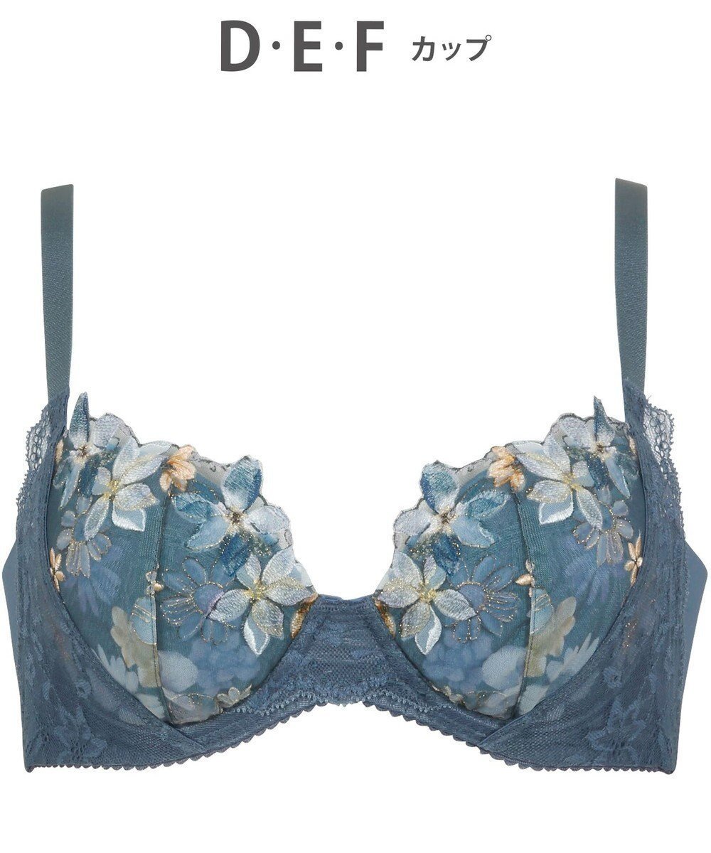 【ワコール/WACOAL】の【重力に負けないバストケアBra】 ブラジャー バストを重力から守る まる胸キープ 脇高設計 サイドから背中のラインすっきり レディース BRB414 /ワコール インテリア・キッズ・メンズ・レディースファッション・服の通販 founy(ファニー) 　ファッション　Fashion　レディースファッション　Fashion for Women　アンダー　Underwear Essentials　ブラジャー　Bra, Lingerie　ワイヤー　Wire, Wired Bra　グリーン|ID: prp329100004537812 ipo3291000000033641707