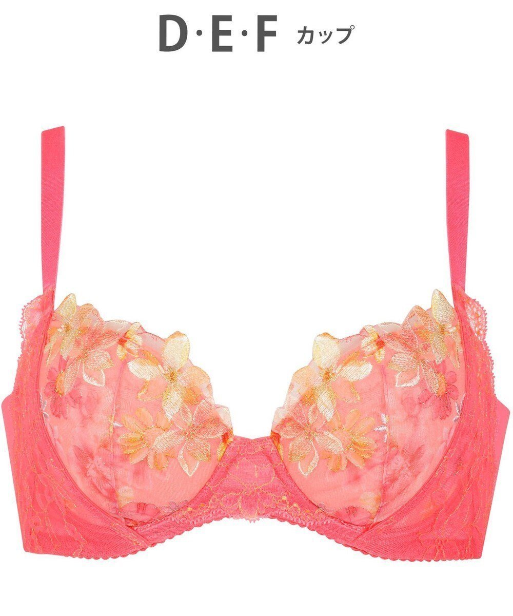 【ワコール/WACOAL】の【重力に負けないバストケアBra】 ブラジャー バストを重力から守る まる胸キープ 脇高設計 サイドから背中のラインすっきり レディース BRB414 /ワコール インテリア・キッズ・メンズ・レディースファッション・服の通販 founy(ファニー) 　ファッション　Fashion　レディースファッション　Fashion for Women　アンダー　Underwear Essentials　ブラジャー　Bra, Lingerie　ワイヤー　Wire, Wired Bra　ストロベリー|ID: prp329100004537812 ipo3291000000033641715