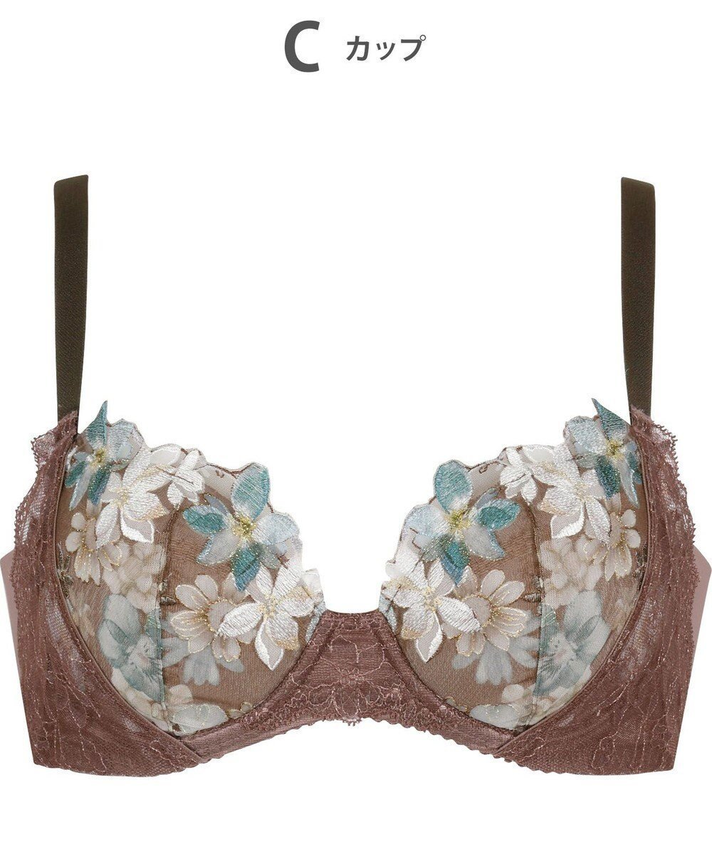 【ワコール/WACOAL】の【重力に負けないバストケアBra】 ブラジャー バストを重力から守る まる胸キープ 脇高設計 サイドから背中のラインすっきり レディース BRB414 /ワコール インテリア・キッズ・メンズ・レディースファッション・服の通販 founy(ファニー) 　ファッション　Fashion　レディースファッション　Fashion for Women　アンダー　Underwear Essentials　ブラジャー　Bra, Lingerie　ワイヤー　Wire, Wired Bra　ダークブラウン|ID: prp329100004537812 ipo3291000000036293534