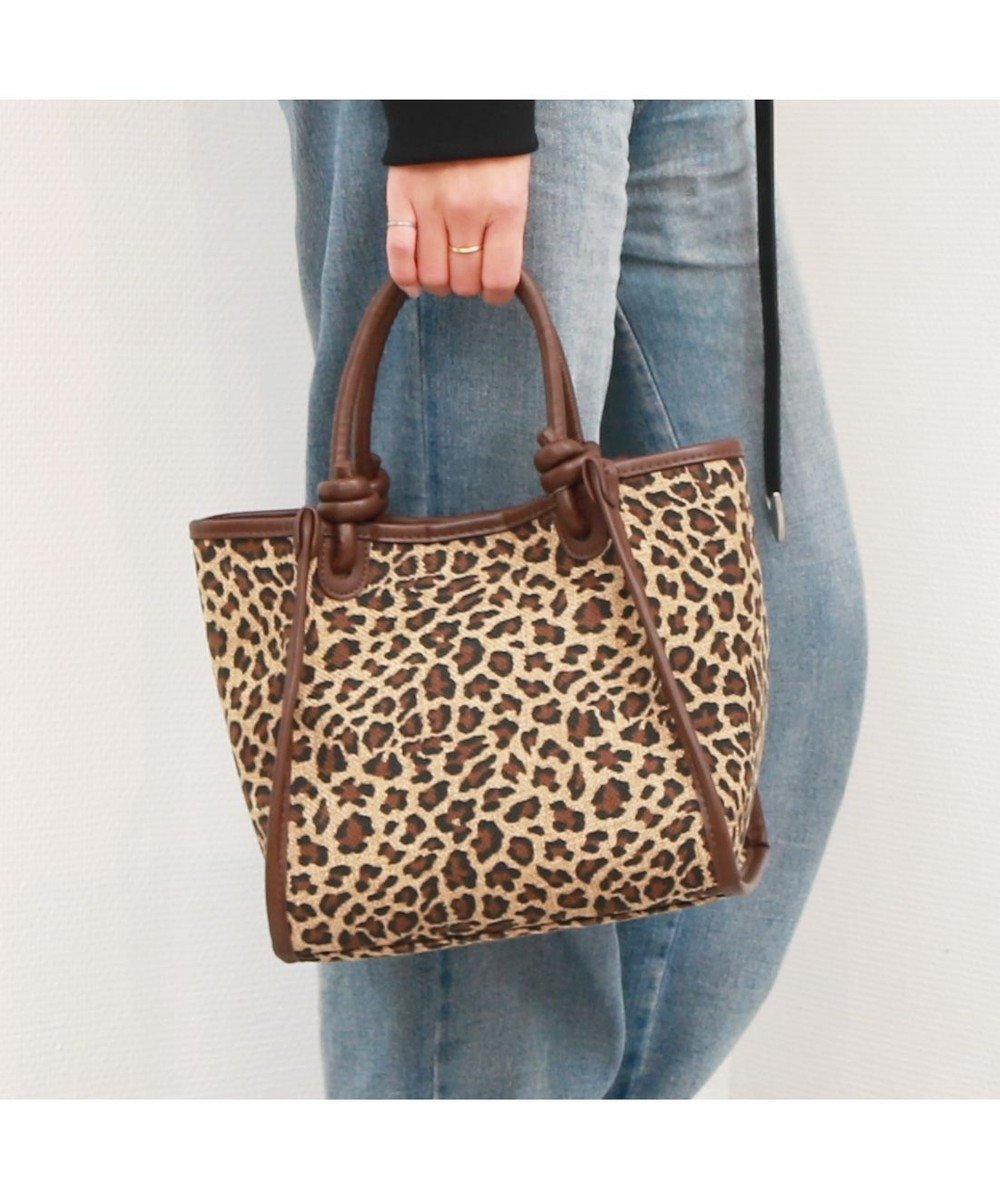 【アンビリオン/UNBILLION】のカシュカシュ cachecache / ノットハンドルエルガリートートバッグ インテリア・キッズ・メンズ・レディースファッション・服の通販 founy(ファニー) ファッション Fashion レディースファッション Fashion for Women バッグ Bags カラフル Colorful Design キャンバス Canvas, Canvas Fabric シンプル Simple, Minimal 財布 Wallet, Purse ハンド Hand, Handmade ポケット Pocket, Pocket Detail ポーチ Pouch, Small Case ミックス Mix, Mixed Style モチーフ Motif, Design Theme 再入荷 Restock / Back in Stock レオ|ID: prp329100004537831 ipo3291000000033712736