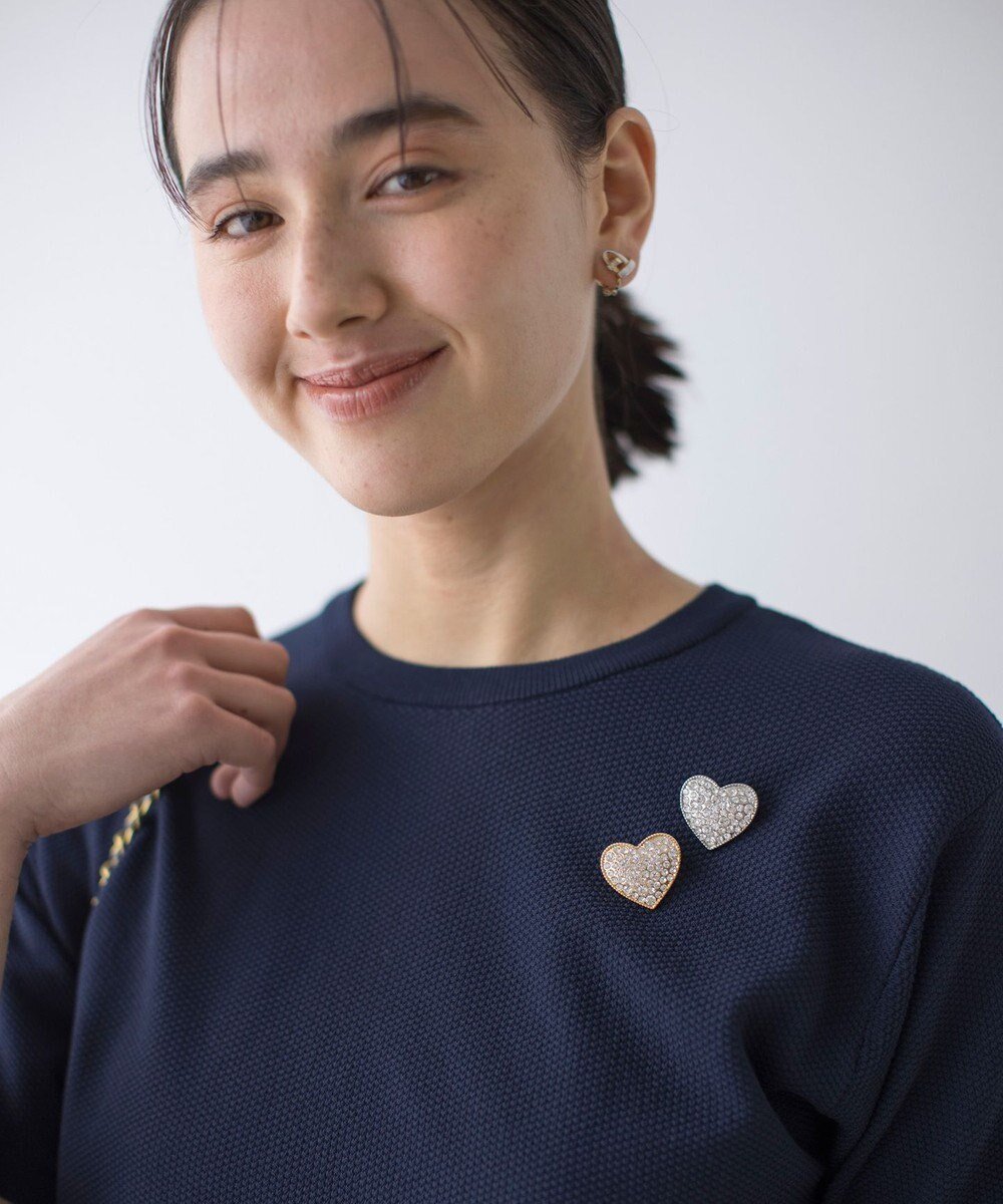 【組曲/KUMIKYOKU】の【人気につき再販決定!】ハートストーンブローチ 人気、トレンドファッション・服の通販 founy(ファニー) 　ファッション　Fashion　レディースファッション　WOMEN　おすすめ　Recommend　アクセサリー　Accessories　シンプル　Simple　ストール　Stall　ストーン　Stone　パーカー　Hoodie　ビジュー　Bijou　ブローチ　Brooch　ランダム　Random　エレガント 上品　Elegant　人気　Popularity　 other-1|ID: prp329100004537937 ipo3291000000032210253