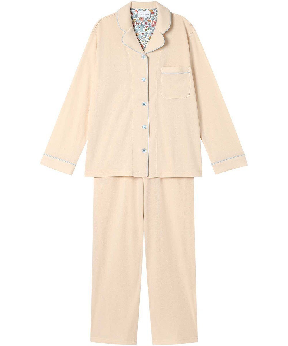 【ウンナナクール/une nana cool】の【綿100%】フライスパジャマ MADE WITH LIBERTY FABRIC インテリア・キッズ・メンズ・レディースファッション・服の通販 founy(ファニー) 　ファッション　Fashion　レディースファッション　WOMEN　パイピング　Piping　パジャマ　Pajamas　リラックス　Relax　おすすめ　Recommend　ギフト プレゼント　Gift Present　CR|ID: prp329100004537972 ipo3291000000032066351