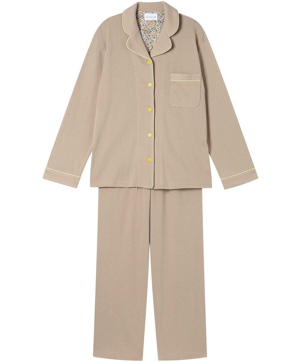 【ウンナナクール/une nana cool】の【綿100%】フライスパジャマ MADE WITH LIBERTY FABRIC インテリア・キッズ・メンズ・レディースファッション・服の通販 founy(ファニー) 　ファッション　Fashion　レディースファッション　WOMEN　パイピング　Piping　パジャマ　Pajamas　リラックス　Relax　おすすめ　Recommend　ギフト プレゼント　Gift Present　GY|ID: prp329100004537972 ipo3291000000032066364