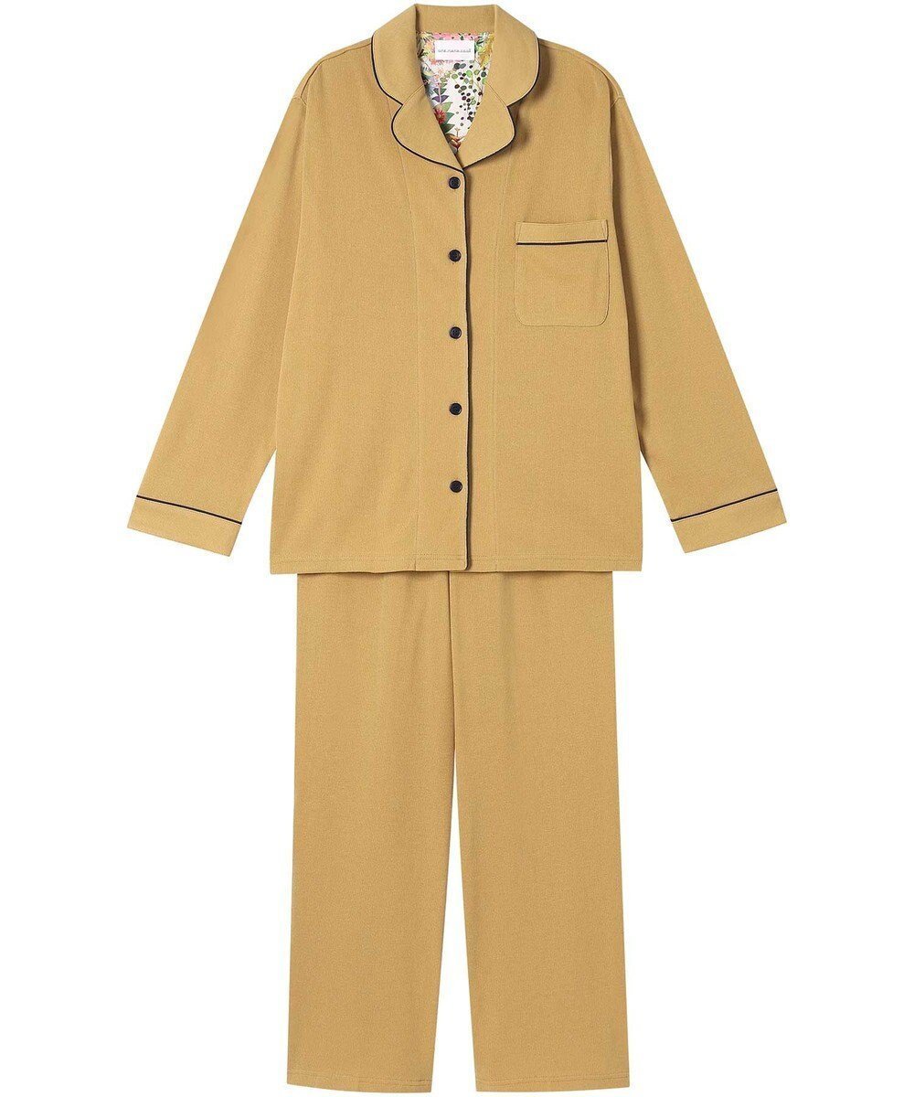 【ウンナナクール/une nana cool】の【綿100%】フライスパジャマ MADE WITH LIBERTY FABRIC インテリア・キッズ・メンズ・レディースファッション・服の通販 founy(ファニー) 　ファッション　Fashion　レディースファッション　WOMEN　パイピング　Piping　パジャマ　Pajamas　リラックス　Relax　おすすめ　Recommend　ギフト プレゼント　Gift Present　KA|ID: prp329100004537972 ipo3291000000032066369