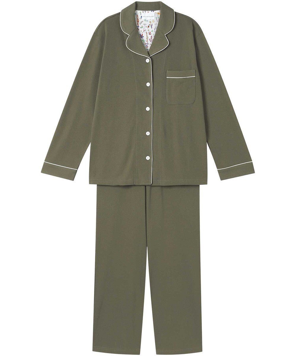 【ウンナナクール/une nana cool】の【綿100%】フライスパジャマ MADE WITH LIBERTY FABRIC インテリア・キッズ・メンズ・レディースファッション・服の通販 founy(ファニー) 　ファッション　Fashion　レディースファッション　WOMEN　パイピング　Piping　パジャマ　Pajamas　リラックス　Relax　おすすめ　Recommend　ギフト プレゼント　Gift Present　OB|ID: prp329100004537972 ipo3291000000032066381