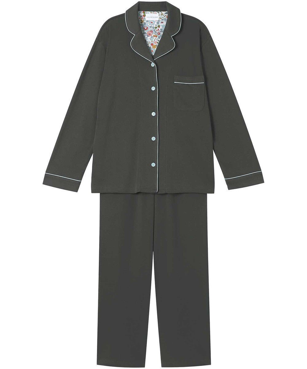 【ウンナナクール/une nana cool】の【綿100%】フライスパジャマ MADE WITH LIBERTY FABRIC インテリア・キッズ・メンズ・レディースファッション・服の通販 founy(ファニー) 　ファッション　Fashion　レディースファッション　WOMEN　パイピング　Piping　パジャマ　Pajamas　リラックス　Relax　おすすめ　Recommend　ギフト プレゼント　Gift Present　OC|ID: prp329100004537972 ipo3291000000032066382