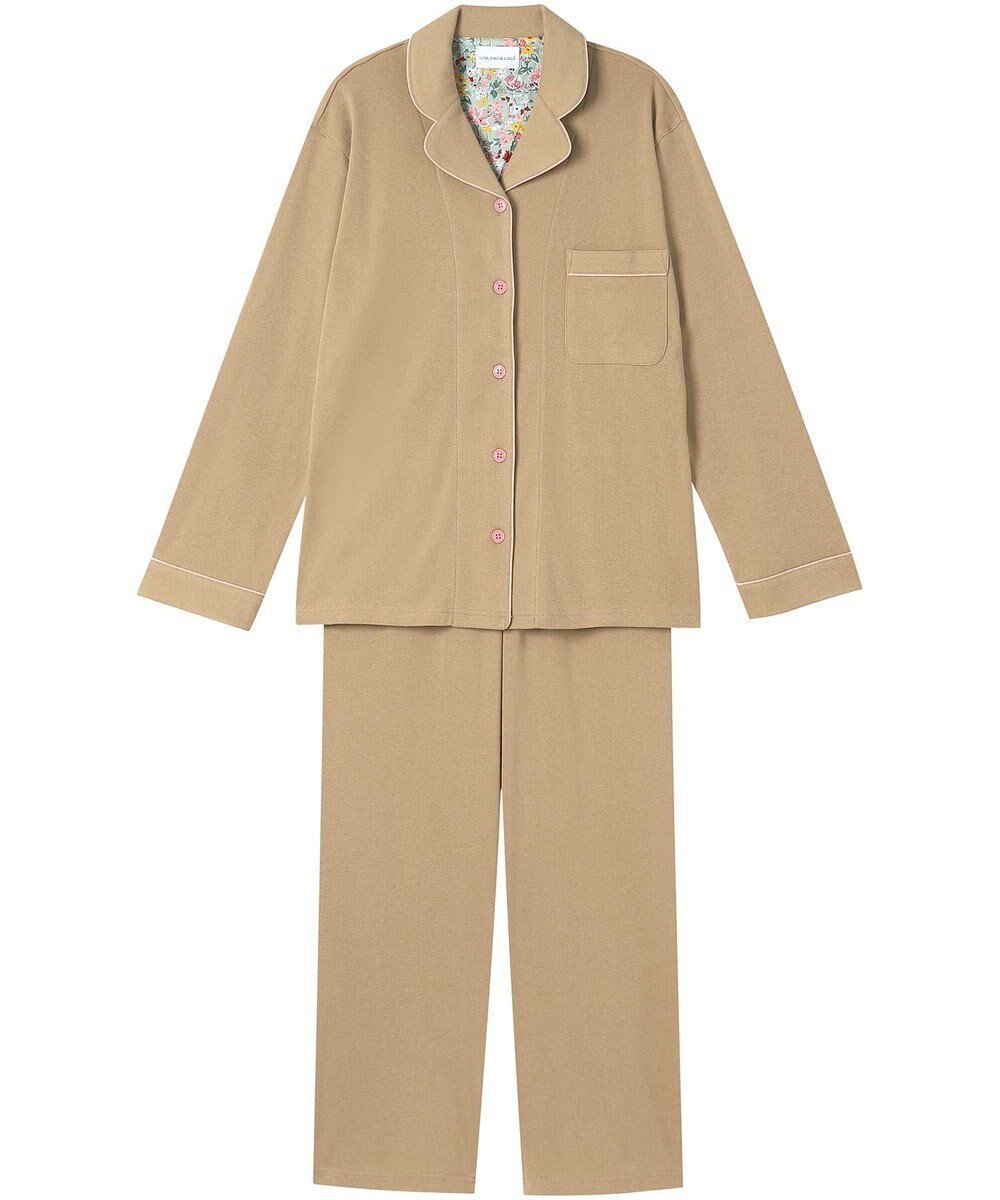 【ウンナナクール/une nana cool】の【綿100%】フライスパジャマ MADE WITH LIBERTY FABRIC インテリア・キッズ・メンズ・レディースファッション・服の通販 founy(ファニー) 　ファッション　Fashion　レディースファッション　WOMEN　パイピング　Piping　パジャマ　Pajamas　リラックス　Relax　おすすめ　Recommend　ギフト プレゼント　Gift Present　OV|ID: prp329100004537972 ipo3291000000032066383