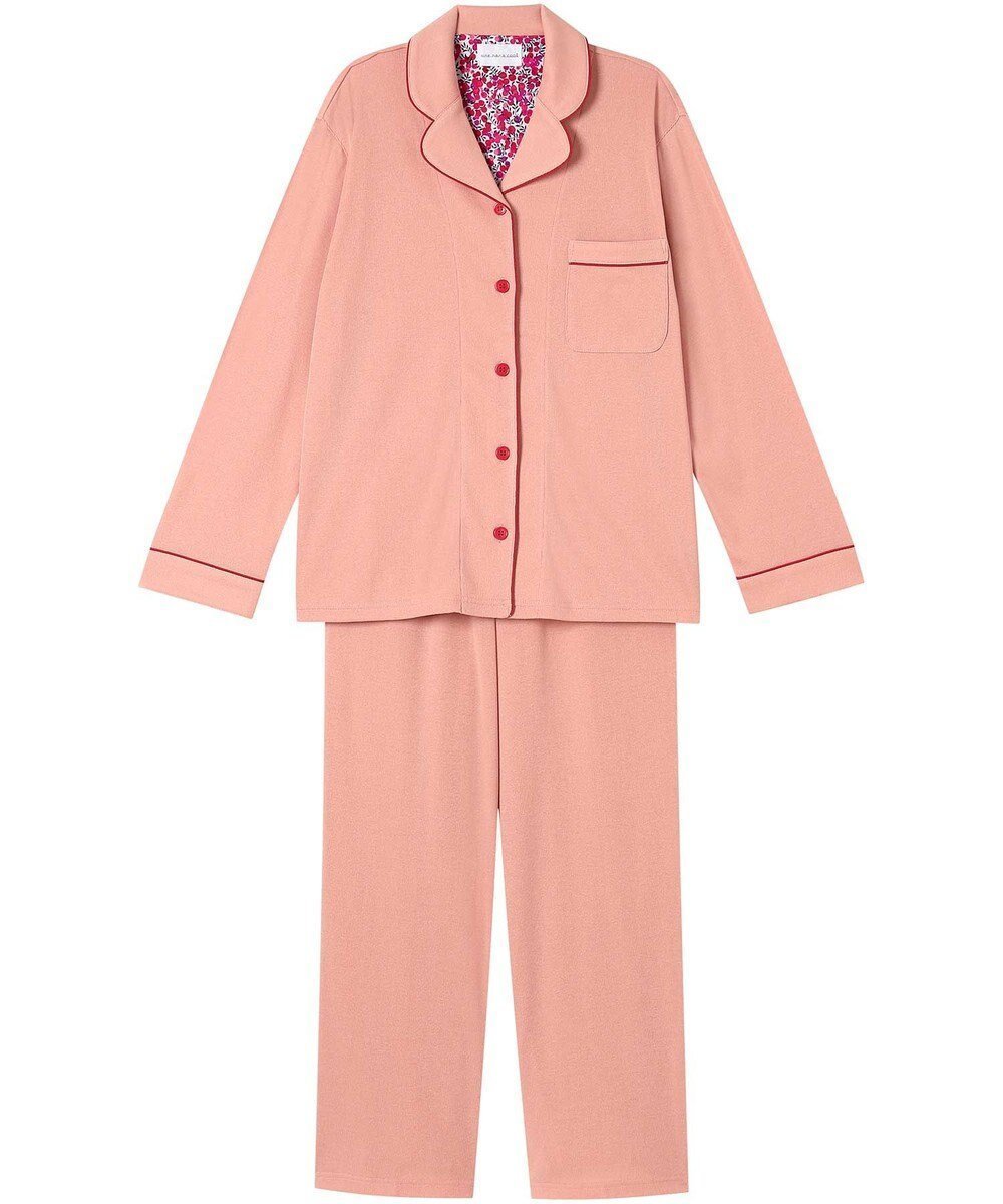 【ウンナナクール/une nana cool】の【綿100%】フライスパジャマ MADE WITH LIBERTY FABRIC インテリア・キッズ・メンズ・レディースファッション・服の通販 founy(ファニー) 　ファッション　Fashion　レディースファッション　WOMEN　パイピング　Piping　パジャマ　Pajamas　リラックス　Relax　おすすめ　Recommend　ギフト プレゼント　Gift Present　PI|ID: prp329100004537972 ipo3291000000032066384