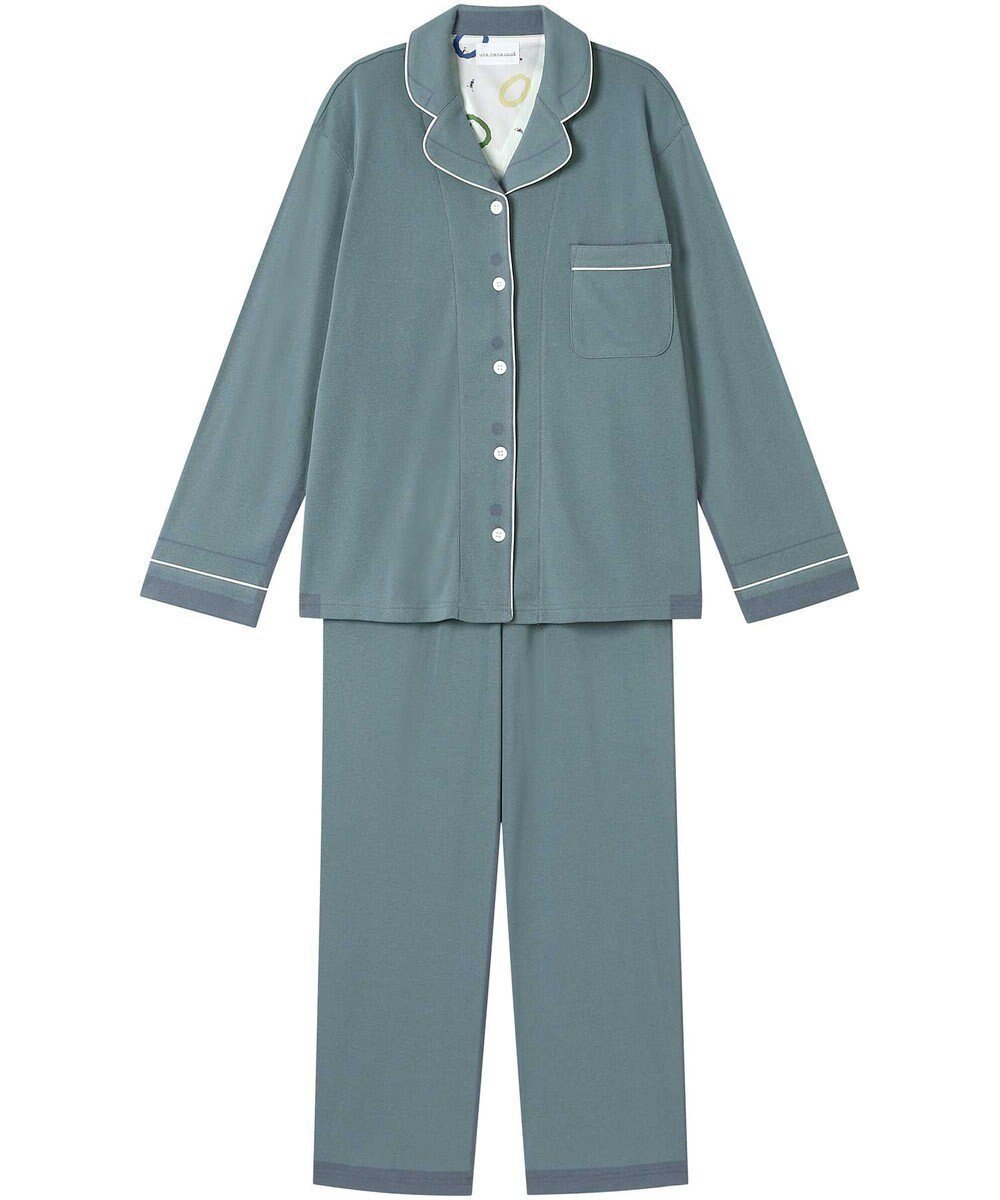 【ウンナナクール/une nana cool】の【綿100%】フライスパジャマ MADE WITH LIBERTY FABRIC インテリア・キッズ・メンズ・レディースファッション・服の通販 founy(ファニー) 　ファッション　Fashion　レディースファッション　WOMEN　パイピング　Piping　パジャマ　Pajamas　リラックス　Relax　おすすめ　Recommend　ギフト プレゼント　Gift Present　RP|ID: prp329100004537972 ipo3291000000032066388