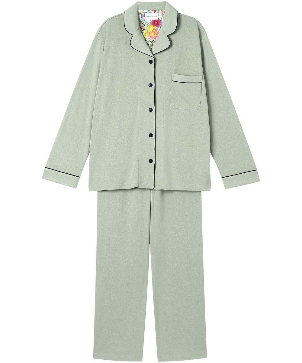 【ウンナナクール/une nana cool】の【綿100%】フライスパジャマ MADE WITH LIBERTY FABRIC インテリア・キッズ・メンズ・レディースファッション・服の通販 founy(ファニー) 　ファッション　Fashion　レディースファッション　WOMEN　パイピング　Piping　パジャマ　Pajamas　リラックス　Relax　おすすめ　Recommend　ギフト プレゼント　Gift Present　SG|ID: prp329100004537972 ipo3291000000032066390