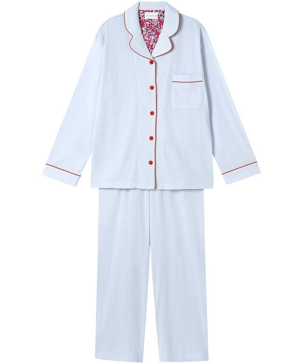 【ウンナナクール/une nana cool】の【綿100%】フライスパジャマ MADE WITH LIBERTY FABRIC インテリア・キッズ・メンズ・レディースファッション・服の通販 founy(ファニー) 　ファッション　Fashion　レディースファッション　WOMEN　パイピング　Piping　パジャマ　Pajamas　リラックス　Relax　おすすめ　Recommend　ギフト プレゼント　Gift Present　SX|ID: prp329100004537972 ipo3291000000032066394