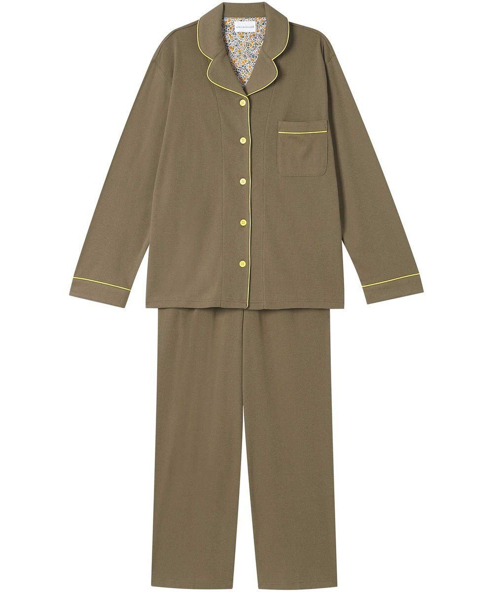 【ウンナナクール/une nana cool】の【綿100%】フライスパジャマ MADE WITH LIBERTY FABRIC インテリア・キッズ・メンズ・レディースファッション・服の通販 founy(ファニー) 　ファッション　Fashion　レディースファッション　WOMEN　パイピング　Piping　パジャマ　Pajamas　リラックス　Relax　おすすめ　Recommend　ギフト プレゼント　Gift Present　VI|ID: prp329100004537972 ipo3291000000032066400