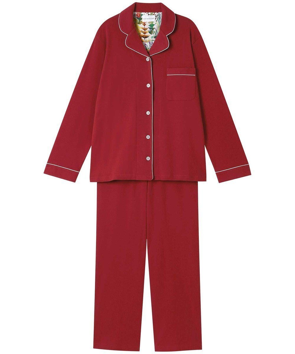 【ウンナナクール/une nana cool】の【綿100%】フライスパジャマ MADE WITH LIBERTY FABRIC インテリア・キッズ・メンズ・レディースファッション・服の通販 founy(ファニー) 　ファッション　Fashion　レディースファッション　Ladies' Fashion Online　パイピング　Piping　パジャマ　Pajamas　リラックス　Relax　おすすめ　Recommend　ギフト プレゼント　Gift Present　EN|ID: prp329100004537972 ipo3291000000032552624