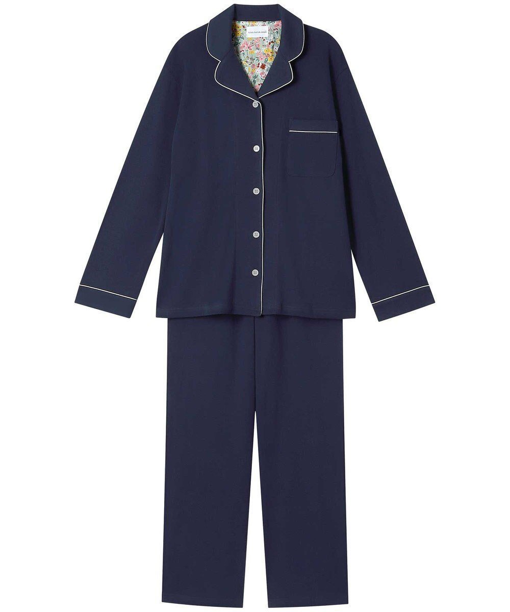 【ウンナナクール/une nana cool】の【綿100%】フライスパジャマ MADE WITH LIBERTY FABRIC インテリア・キッズ・メンズ・レディースファッション・服の通販 founy(ファニー) 　ファッション　Fashion　レディースファッション　Ladies' Fashion Online　パイピング　Piping　パジャマ　Pajamas　リラックス　Relax　おすすめ　Recommend　ギフト プレゼント　Gift Present　GB|ID: prp329100004537972 ipo3291000000032552626
