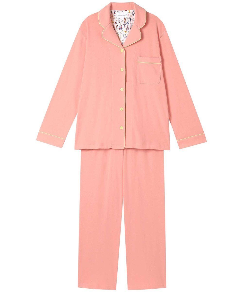 【ウンナナクール/une nana cool】の【綿100%】フライスパジャマ MADE WITH LIBERTY FABRIC インテリア・キッズ・メンズ・レディースファッション・服の通販 founy(ファニー) 　ファッション　Fashion　レディースファッション　Ladies' Fashion Online　パイピング　Piping　パジャマ　Pajamas　リラックス　Relax　おすすめ　Recommend　ギフト プレゼント　Gift Present　PI|ID: prp329100004537972 ipo3291000000032552641