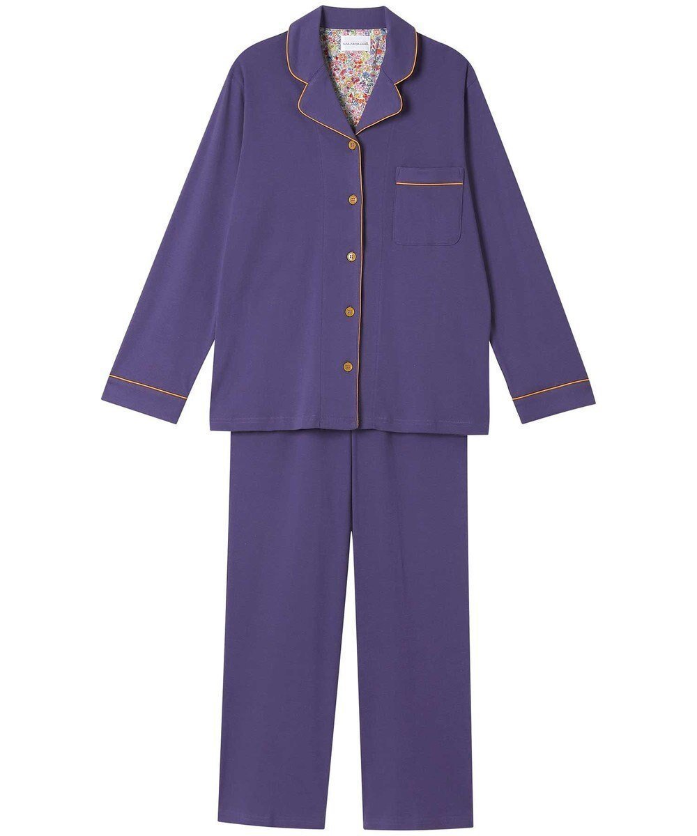 【ウンナナクール/une nana cool】の【綿100%】フライスパジャマ MADE WITH LIBERTY FABRIC インテリア・キッズ・メンズ・レディースファッション・服の通販 founy(ファニー) 　ファッション　Fashion　レディースファッション　Ladies' Fashion Online　パイピング　Piping　パジャマ　Pajamas　リラックス　Relax　おすすめ　Recommend　ギフト プレゼント　Gift Present　PU|ID: prp329100004537972 ipo3291000000032552647