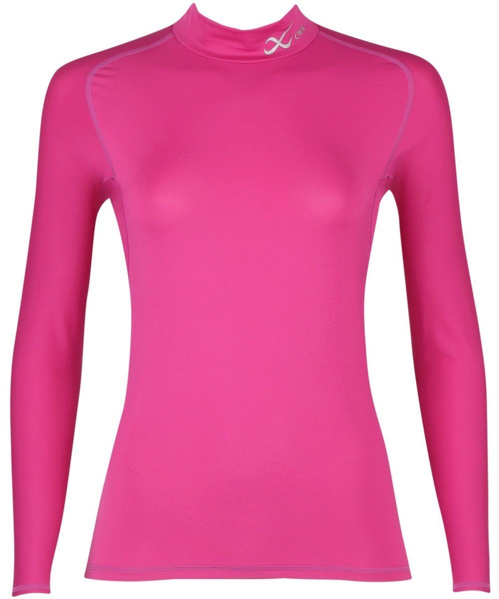 【シーダブリューエックス/CW-X】の【WOMEN】 機能性トップス SECOND BODY 2.0 吸汗速乾 UVカット率90%以上 抗菌防臭 ハイネック・長袖 /ワコール CHY039 インテリア・キッズ・メンズ・レディースファッション・服の通販 founy(ファニー) 　ファッション　Fashion　レディースファッション　WOMEN　トップス・カットソー　Tops/Tshirt　おすすめ　Recommend　ストレッチ　Stretch　スポーツ　Sports　ハイネック　High Neck　パターン　Pattern　メッシュ　Mesh　切替　Switching　抗菌　Antibacterial　長袖　Long Sleeve　ローズピンク|ID: prp329100004537991 ipo3291000000032066475
