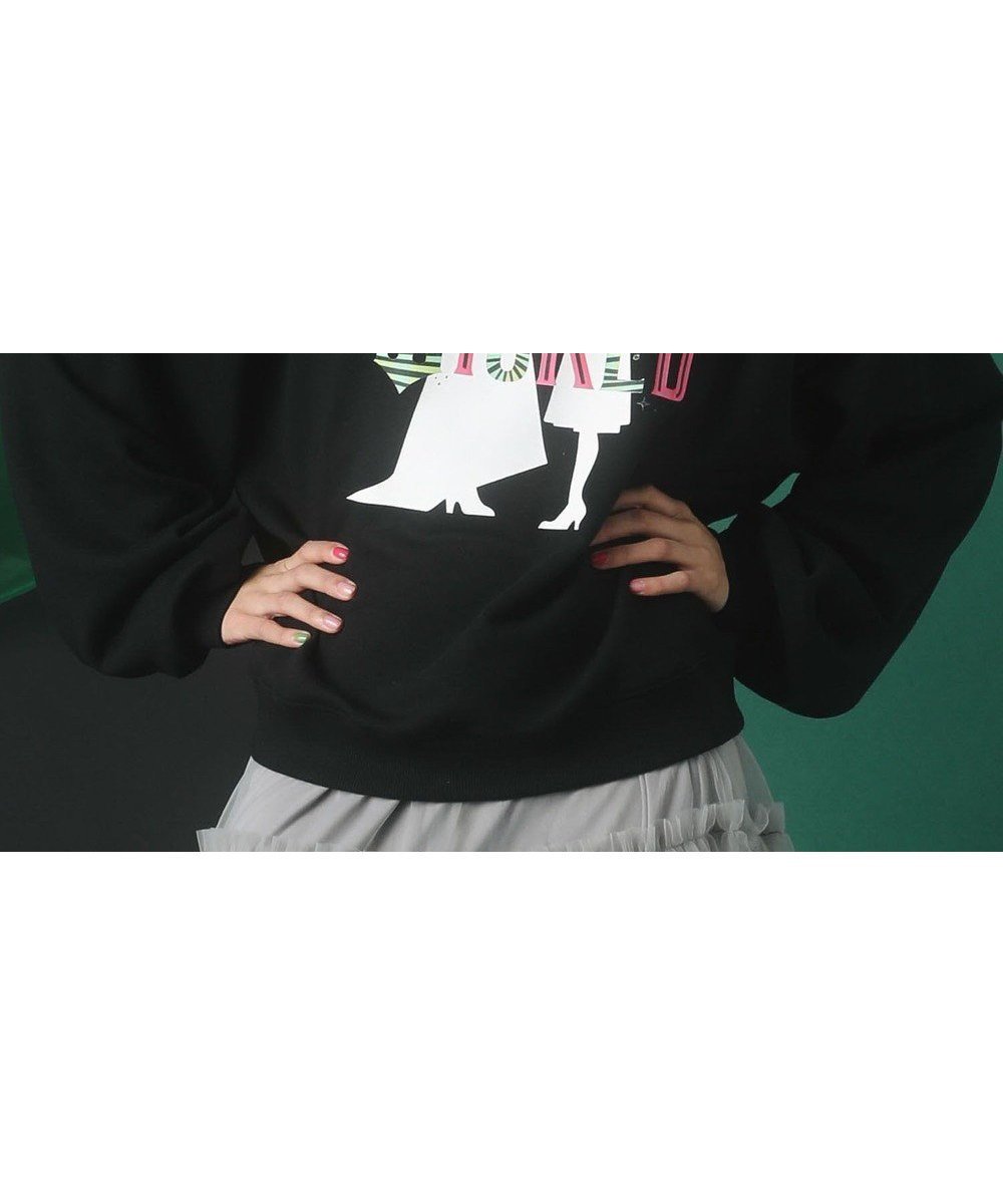 【グリーンパークス/Green Parks】のWICKED シルエットptスウェット 人気、トレンドファッション・服の通販 founy(ファニー) 　ファッション　Fashion　レディースファッション　WOMEN　トップス・カットソー　Tops/Tshirt　パーカ　Sweats　スウェット　Sweat　スウェット　Sweat　プリント　Print　ボトム　Bottom　ポケット　Pocket　モチーフ　Motif　ロング　Long　夏　Summer　春　Spring　S/S・春夏　Ss・Spring/Summer　 other-1|ID: prp329100004538044 ipo3291000000032066735