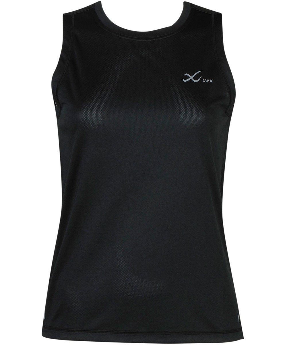 【シーダブリューエックス/CW-X】の【WOMEN】 CW-X アウター トップス Tシャツ ノースリーブ 吸汗速乾 UVカット率90%以上 DLY140 /ワコール 人気、トレンドファッション・服の通販 founy(ファニー) 　ファッション　Fashion　レディースファッション　Fashion for Women　アウター　Coat / Outerwear Collection　トップス・カットソー　Cut & Sew Tops　キャミソール&ノースリーブ　Camisoles & Sleeveless Tops　シャツ・ブラウス・オフィスカジュアル　Elegant Blouses & Button-Ups　ロングTシャツ・Tシャツ　Longline T-Shirts & Tees　ノースリーブ　Sleeveless, No-Sleeve　プリント　Print, Printed Pattern　 other-1|ID: prp329100004538045 ipo3291000000032709545