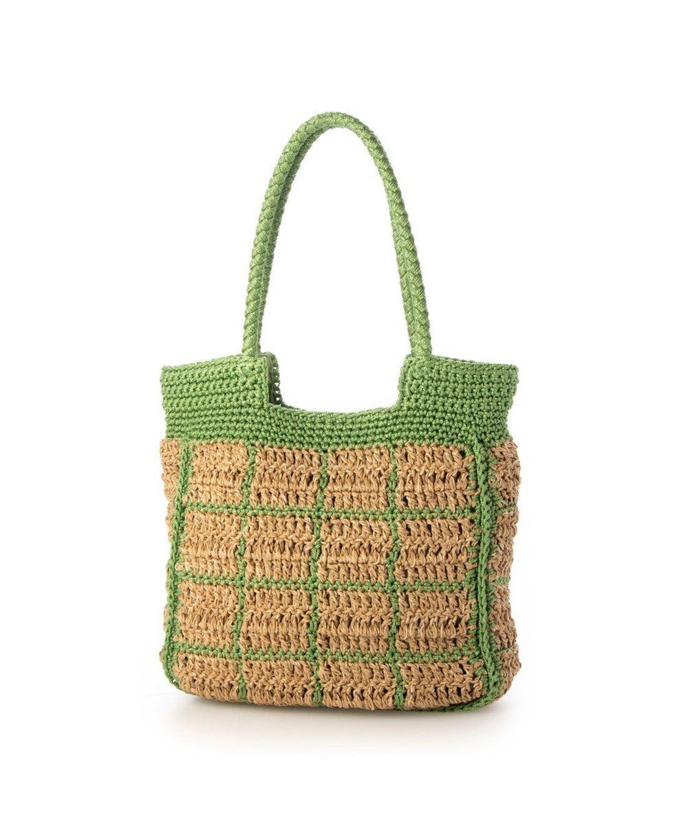 【アンビリオン/UNBILLION】のカシュカシュ cachecache / 手編みウィンドペントート インテリア・キッズ・メンズ・レディースファッション・服の通販 founy(ファニー) 　ファッション　Fashion　レディースファッション　WOMEN　バッグ　Bag　カラフル　Colorful　コンビ　Combination　財布　Wallet　手編み　Hand Knitting　ハンド　Hand　ペーパー　Paper　ミックス　Mix　モチーフ　Motif　再入荷　Restock/Back In Stock/Re Arrival　おすすめ　Recommend　グリーン|ID: prp329100004538052 ipo3291000000032066812