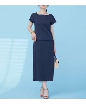 【組曲/KUMIKYOKU】の【WEB限定】ストライプジャガード カップ付きTシャツ 人気、トレンドファッション・服の通販 founy(ファニー) ファッション Fashion レディースファッション Ladies' Fashion Online トップス・カットソー Tops/Tshirt シャツ/ブラウス Shirts/Blouses ロング / Tシャツ T-Shirts カットソー Cut and Sewn 春 Spring カッティング Cutting カットソー Cut And Sew ストライプ Stripe スリット Slit セットアップ Set Up ボトム Bottom リラックス Relax S/S・春夏 Ss・Spring/Summer 再入荷 Restock/Back In Stock/Re Arrival おすすめ Recommend 夏 Summer 旅行 Travel |ID:prp329100004538067